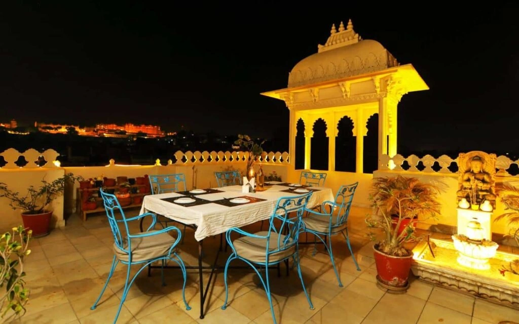 Rooftop Restaurant in Udaipur