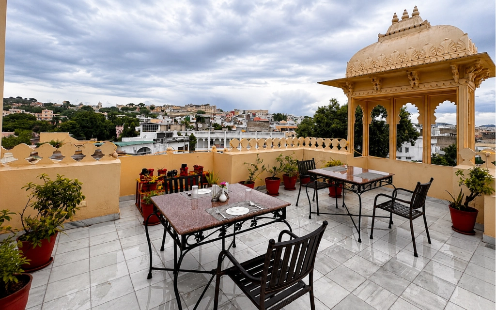 Rooftop Restaurant in Udaipur